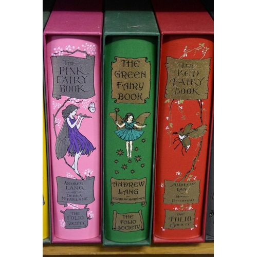 637 - FOLIO SOCIETY: Andrew Laing Fairy Books: a full set of twelve, all VG plus in original slipcases. (1... 