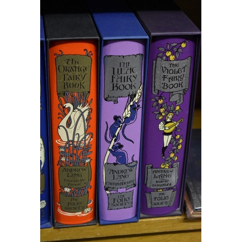 637 - FOLIO SOCIETY: Andrew Laing Fairy Books: a full set of twelve, all VG plus in original slipcases. (1... 