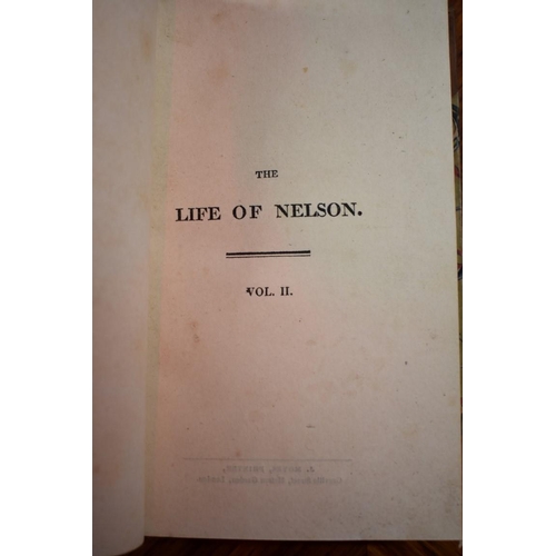 642 - (HP) SOUTHEY (Robert): 'The Life of Nelson..', London, printed for John Murray, 1813. 2 vols, 12mo, ... 