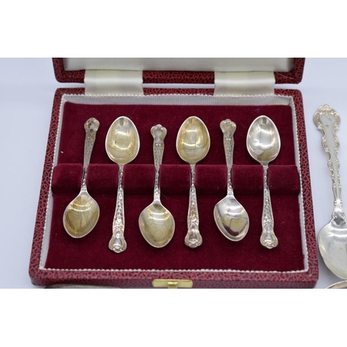 374 - A George III silver Old English pattern tablespoon, by Thomas Wilkes Barker, London 1820; together w... 