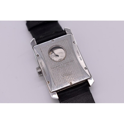 502 - A circa 2010 Baume & Mercier 'Hampton XL' stainless steel automatic wristwatch, 30 x 36mm, Ref 6... 