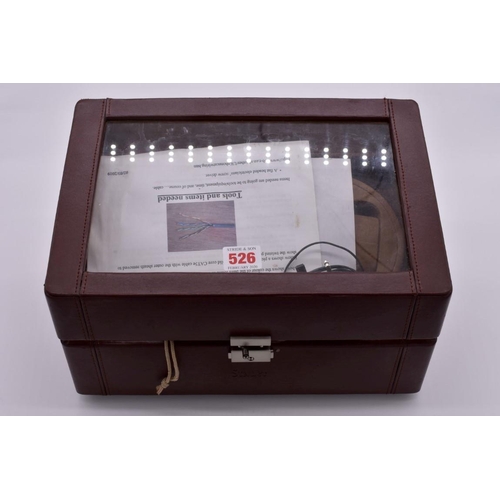 526 - A Stauer ROWW1210 automatic wristwatch winder box.