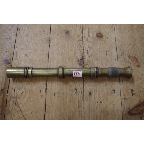 1771 - A British World War I sighting scope No 4 MkIII, by Watson & Sons London, dated 1916.... 