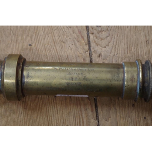 1771 - A British World War I sighting scope No 4 MkIII, by Watson & Sons London, dated 1916.... 