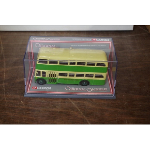 1780 - Corgi: a collection of eight Original Omnibus Company Southdown bus models, boxed; together wit... 