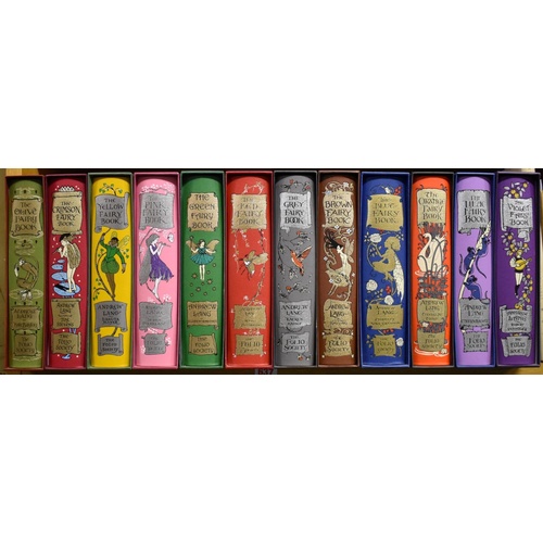 637 - FOLIO SOCIETY: Andrew Laing Fairy Books: a full set of twelve, all VG plus in original slipcases. (1...