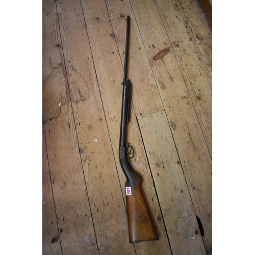 1907 - An early 20th century break action air rifle, possibly by Diana.