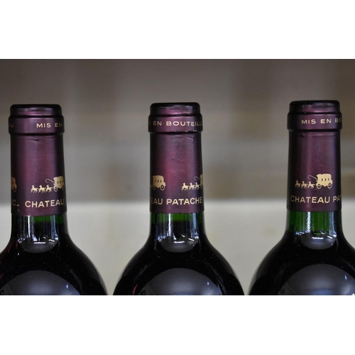 42 - Four 75cl bottles of Chateau Patache d'Aux, 1996, Cru Bourgeois Medoc. (4)