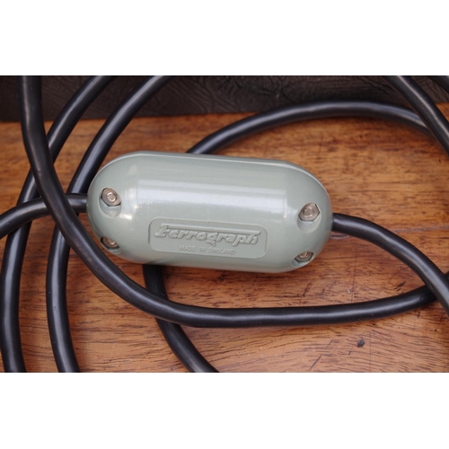 1334 - A Ferrograph model 808 tape recorder,&nbsp;together with two ribbon microphones by Reslosound Ltd; a... 