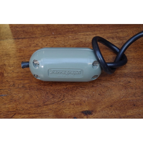 1334 - A Ferrograph model 808 tape recorder,&nbsp;together with two ribbon microphones by Reslosound Ltd; a... 