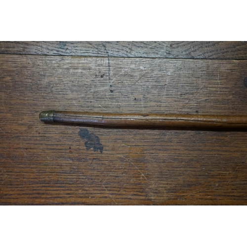 1924 - A Victorian child's walking stick, 47cm long.