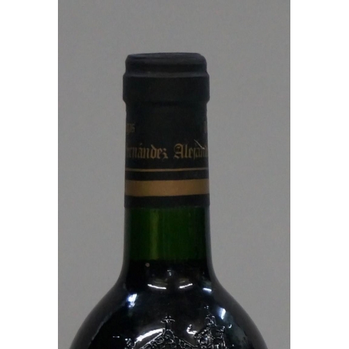 567 - A 75cl bottle of Pesquera Reserva Janus, 1986, Alvaro Palacios.