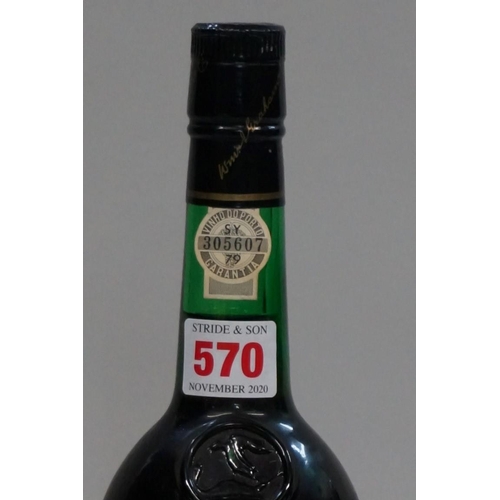 570 - A 70cl bottle of Graham's 1982 LBV port.