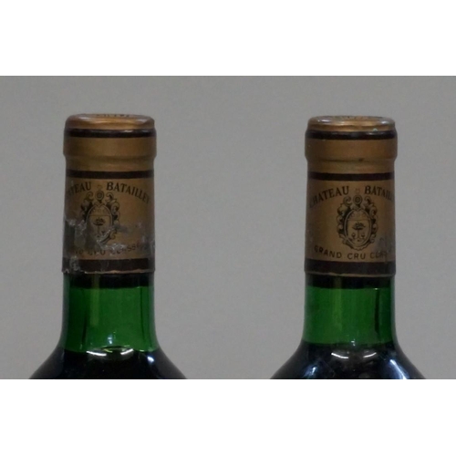 571 - Two 75cl bottles of Chateau Batailley, 1970, 5th Paulliac. (2)