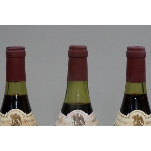 581 - Three 75cl bottles of Hermitage, 1974, Parisot. (3)