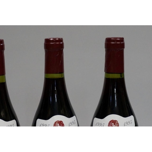 582 - Four 75cl bottles of Santenay-Comme 1er Cru, 1995, Belland. (4)