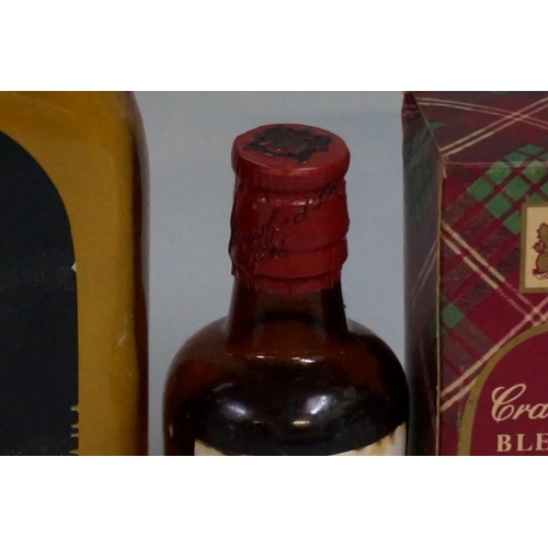 695 - A 13 1/3 fl.oz bottle of Bonnie Charlie blended whisky, (seal broken); together with a 6 2/3 fl.oz. ... 