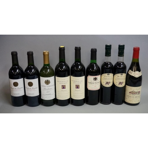 701 - A mixed group of wine. (16) 