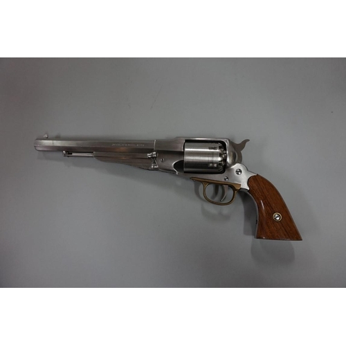 1929A - A New Model Army .44 cal black powder pistol, by Hilton, in fitted box, (a.f.). Please Note: Black p... 