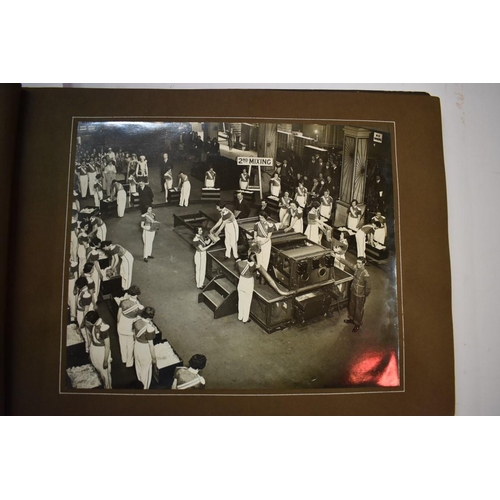 151 - HOSPITALS TRUST GRAND NATIONAL: oblong folio album of large b&w photographs taken at Hospitals T... 