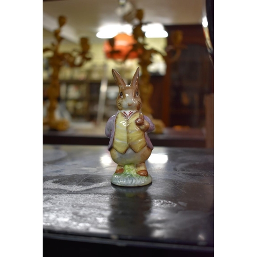 1561 - Eleven Beswick Beatrix Potter figures, comprising: 'Mr Benjamin Bunny', second version, lilac jacket... 