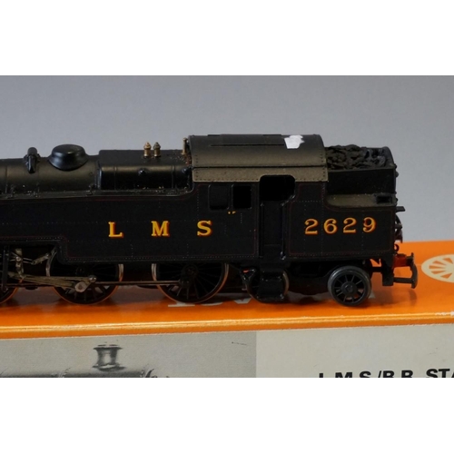 518 - A DJH 'OO' gauge LMS 2-6-4 Stanier 4P Class 2-cylinder tank locomotive 2629, in original Nu-Cast box... 