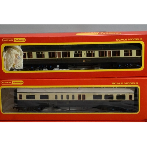 546 - Nine 'OO' gauge GRW coaches, each in Hornby box. (9)