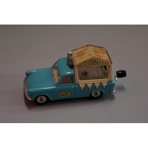 585 - Four diecast vehicles, comprising: Corgi 258 'The Saints Car', boxed; Dinky 195 'Fire Chief's Car'; ... 