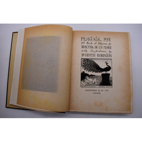 108 - HEATH ROBINSON (William, illustrator): 'Peacock Pie..a book of rhymes by Walter de la Mare', Lo... 