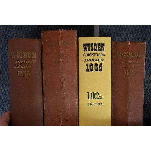 113 - WISDEN: WISDEN CRICKETERS ALMANAC: a consecutive run from 1949-56 inclusive, together 8 vols, publis... 