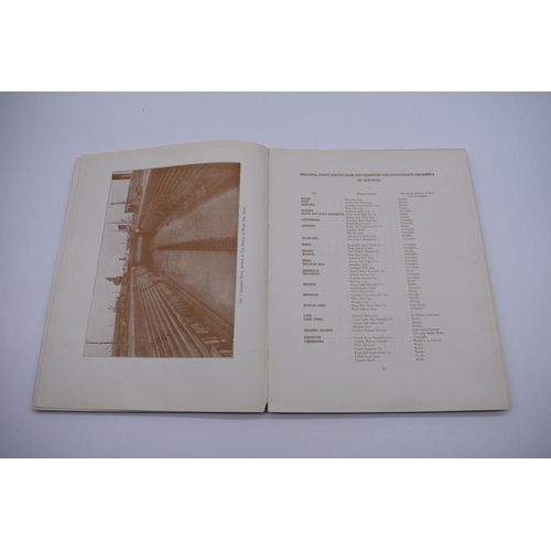 119 - SOUTHAMPTON DOCKS - SOUTHERN RAILWAY: Handbook of Rates, Charges and General Information, circa... 