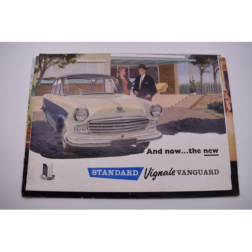 124 - AUTOMOBILIA: promotional brochures for Commer Commercial Vehicles (2 examples), Standard Vangua... 