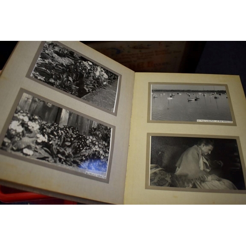 135 - PHOTOGRAPH ALBUMS: collection of 8 snapshot albums, earlier-mid c20 period, largely domestic an... 