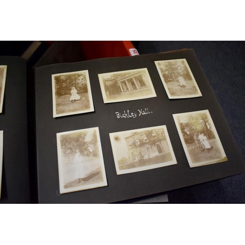 135 - PHOTOGRAPH ALBUMS: collection of 8 snapshot albums, earlier-mid c20 period, largely domestic an... 