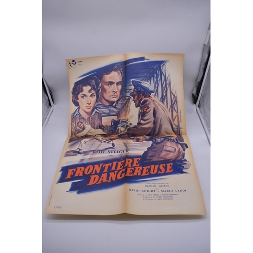 137 - MOVIE POSTERS: collection of 21 film posters, 1960s and later, various titles, largest approx 120 x ... 