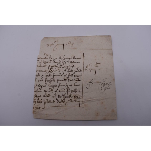 14 - MANUSCRIPT MISCELLANY: collection of approx 18 items, manuscripts on paper, 17th to early 19th ... 