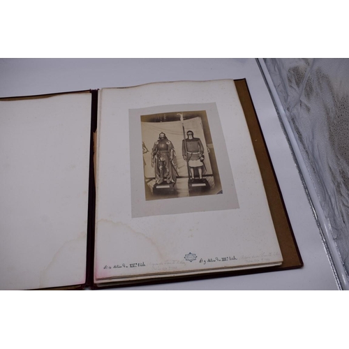 146 - ARMS & ARMOUR: MICHELEZ (Charles Louis, photographer): suite of 25 albumen-print photographs of ... 