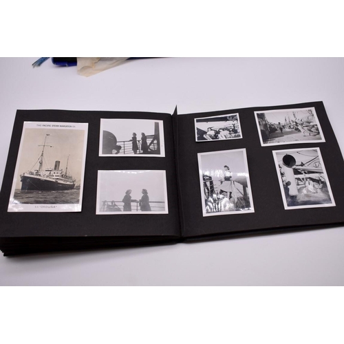 158 - CYPRUS: 2 albums of snapshot photographs, 1947, largely Cyprus and Egypt, some related ephemera... 