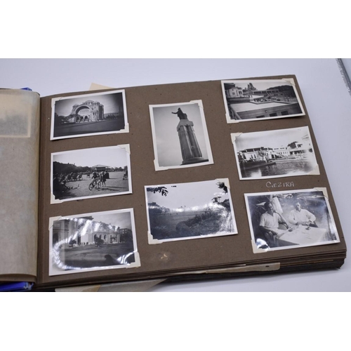 158 - CYPRUS: 2 albums of snapshot photographs, 1947, largely Cyprus and Egypt, some related ephemera... 