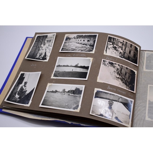 158 - CYPRUS: 2 albums of snapshot photographs, 1947, largely Cyprus and Egypt, some related ephemera... 