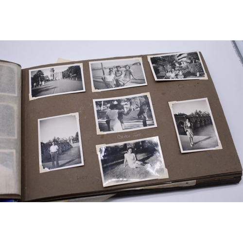 158 - CYPRUS: 2 albums of snapshot photographs, 1947, largely Cyprus and Egypt, some related ephemera... 