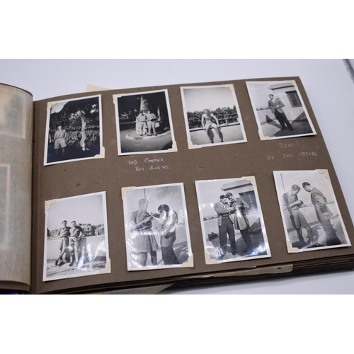 158 - CYPRUS: 2 albums of snapshot photographs, 1947, largely Cyprus and Egypt, some related ephemera... 