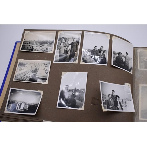 158 - CYPRUS: 2 albums of snapshot photographs, 1947, largely Cyprus and Egypt, some related ephemera... 