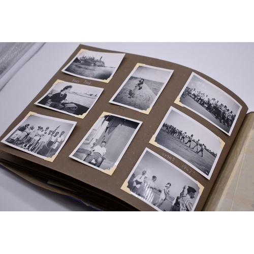 158 - CYPRUS: 2 albums of snapshot photographs, 1947, largely Cyprus and Egypt, some related ephemera... 