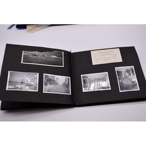 158 - CYPRUS: 2 albums of snapshot photographs, 1947, largely Cyprus and Egypt, some related ephemera... 