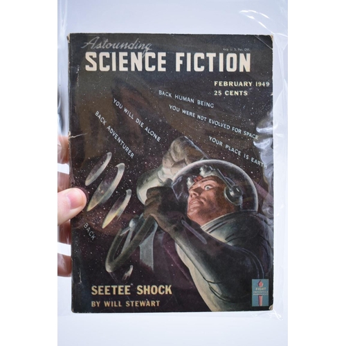 164 - ASTOUNDING SCIENCE FICTION: collection of 19 issues, 1948-1960, printed wrappers with some wear. (19... 