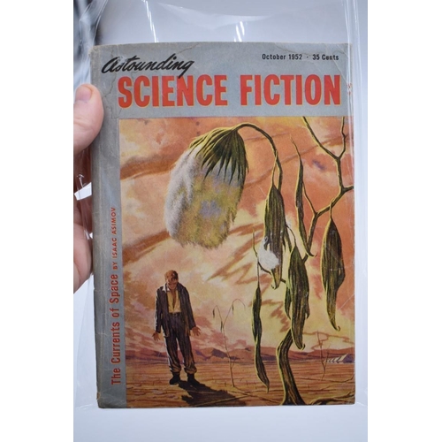 164 - ASTOUNDING SCIENCE FICTION: collection of 19 issues, 1948-1960, printed wrappers with some wear. (19... 