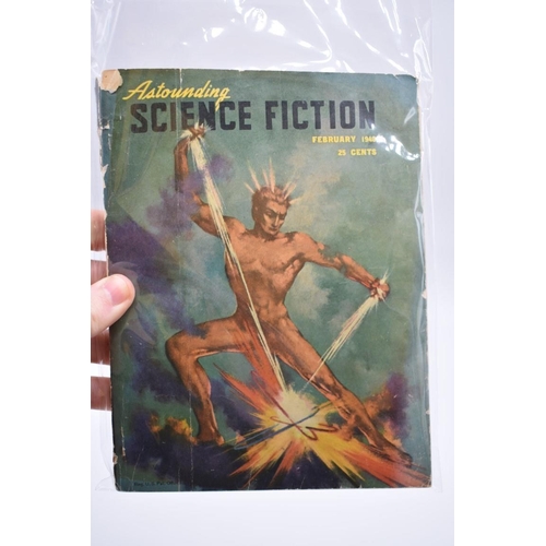 164 - ASTOUNDING SCIENCE FICTION: collection of 19 issues, 1948-1960, printed wrappers with some wear. (19... 