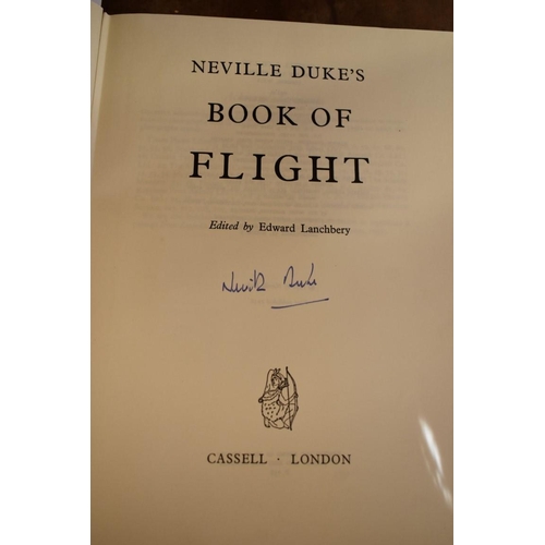 184 - AVIATION: NEVILLE DUKE: 'Test Pilot', London, Wingate, 1953: 8vo, publishers cloth without dust... 