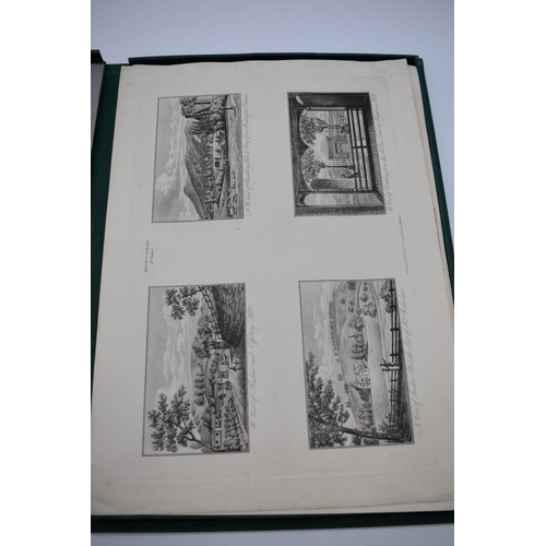 193 - SUSSEX: ROUSE (James): 'Rouse's Scraps of Sussex...' 90 uncoloured aquatints on 16 sheets, loos... 